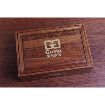 Burma Padauk Solidwood Tissue Box